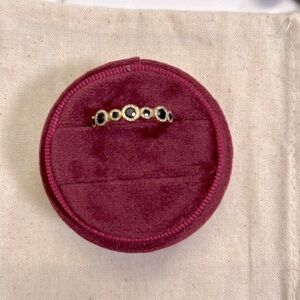 Womens ring Black onyx